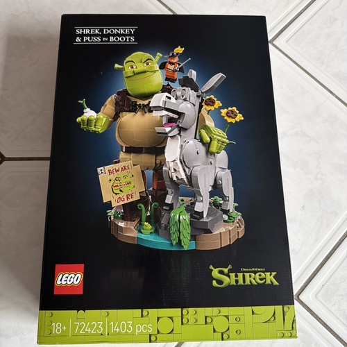 Lego shrek 72423 - shrek,, esel