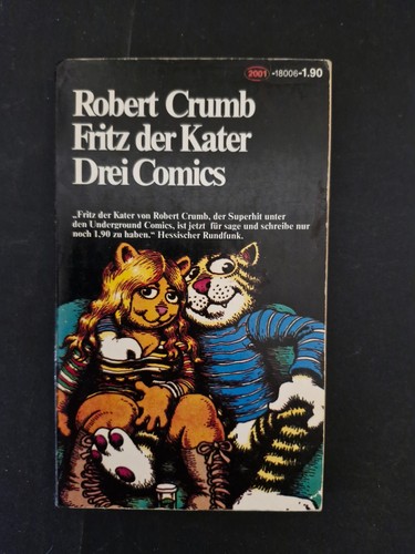Robert crumb fritz der kater - robert,