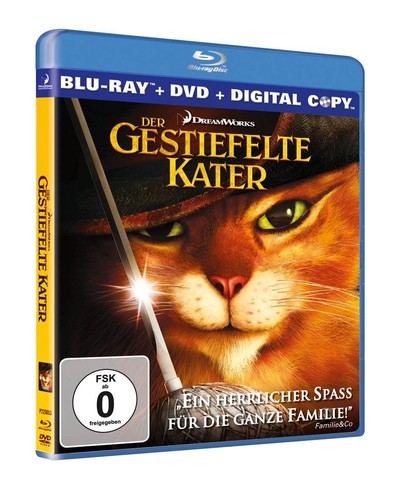 Blu ray der - blu-ray/, gestiefelte