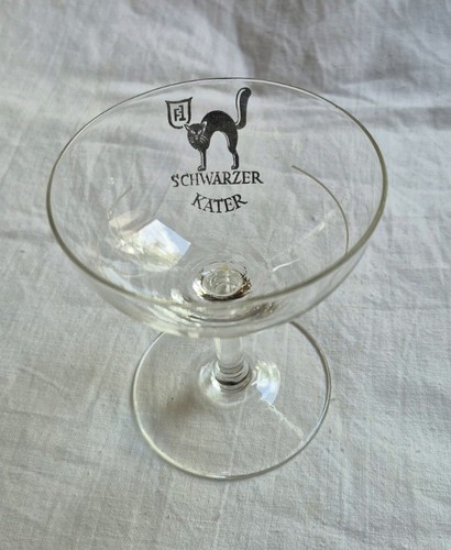 Vintage schwarzer kater - schwarzer,