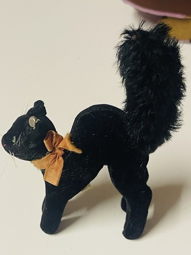 Schwarze kater steiff black - kater,,